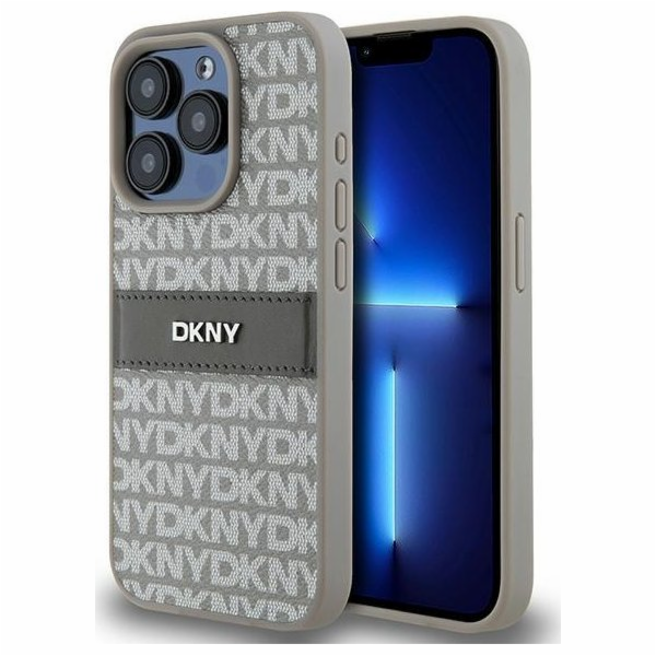DKNY  DKHCP15LPRTHSLE iPhone 15 Pro 6.1 béžové/béžové pev...