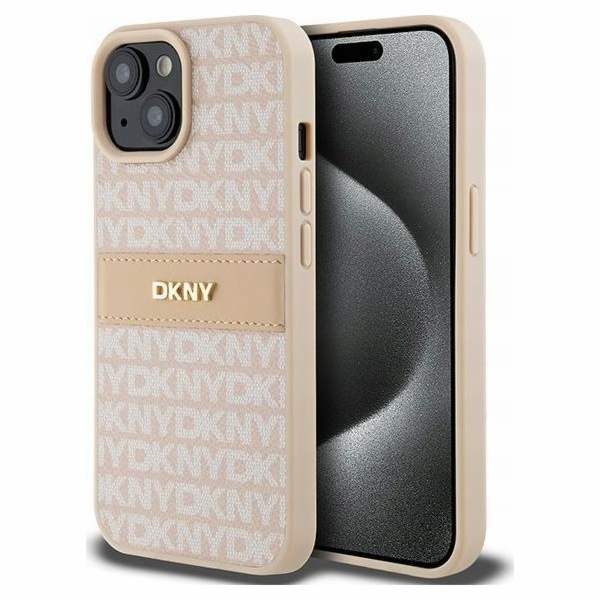 DKNY  DKHCP15SPRTHSLP iPhone 15 / 14 / 13 6.1 růžové/růžo...