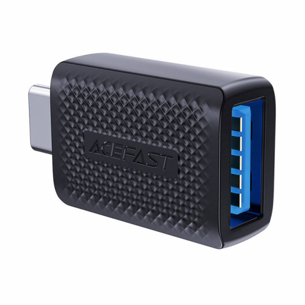 USB-A do USB-C adaptér, Acefast, J1, (černý)