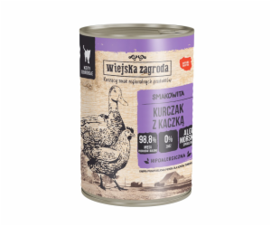 WIEJSKA ZAGRODA Chicken with duck - mokré krmivo pro kočk...