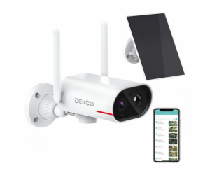 IP Outdoor WiFi camera with solar panel DEKCO DC8L 3MP