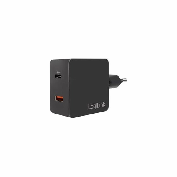 LogiLink nabíječka 1x USB-A 1x USB-C (PA0220)