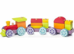 Cubika Mediniu kaladeliu Cubika TRAUKINUKAS VAIVORYKŠTES EKSPRESAS, 15 calad., 37 cm