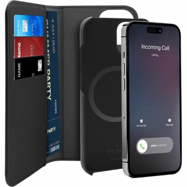 Puro peněženka odnímatelná MagSafe – pouzdro 2v1 iPhone 1...