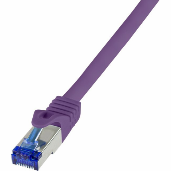 Logilink Patchkabel Ultraflex, Cat.6A, S/FTP, fialová, 5 m