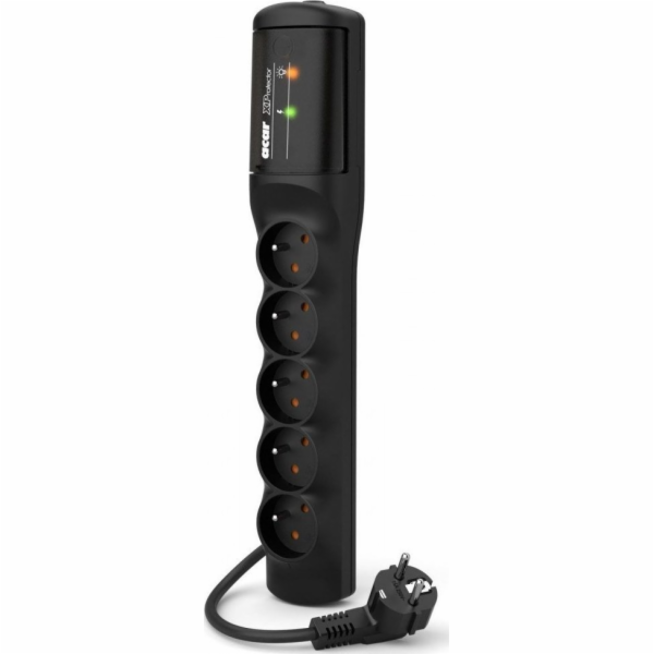 Acar power strip Acar XP easy power strip 5,0 m černá