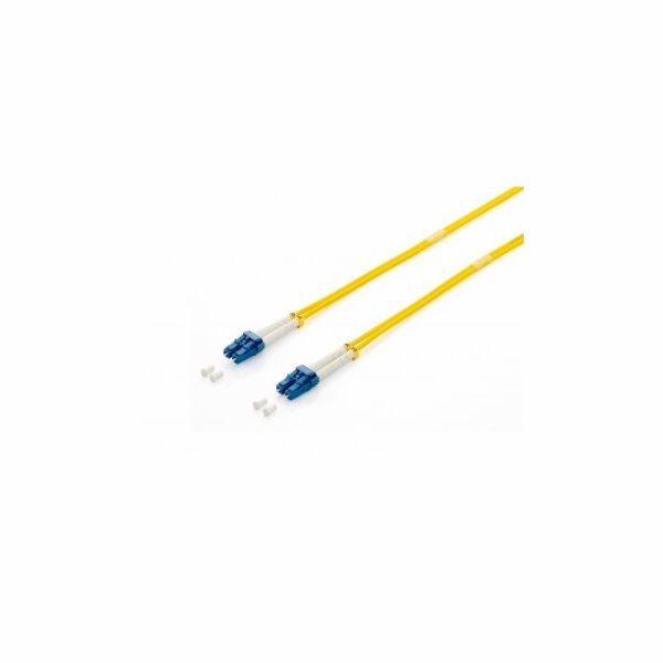 Equip LC - LC optický propojovací kabel 2m, žlutý (254432)
