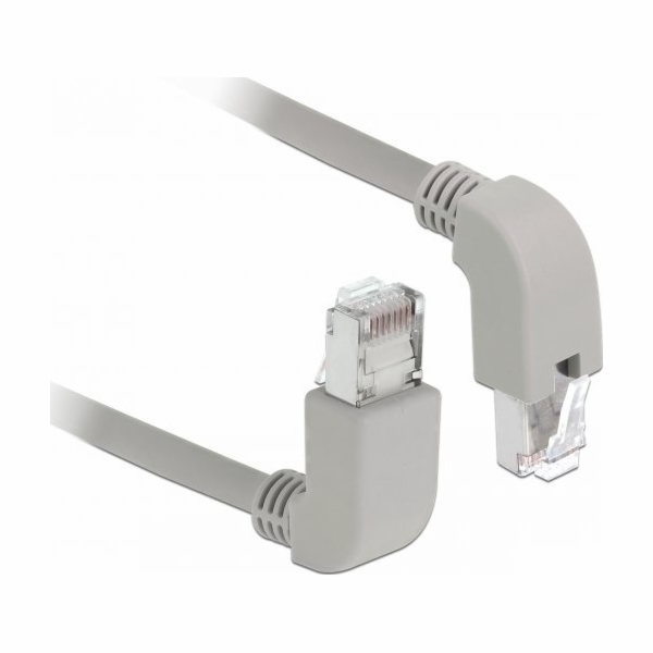Delock Netzwerkkabel RJ45 Cat.6 S/FTP gewinkelt 0,5m
