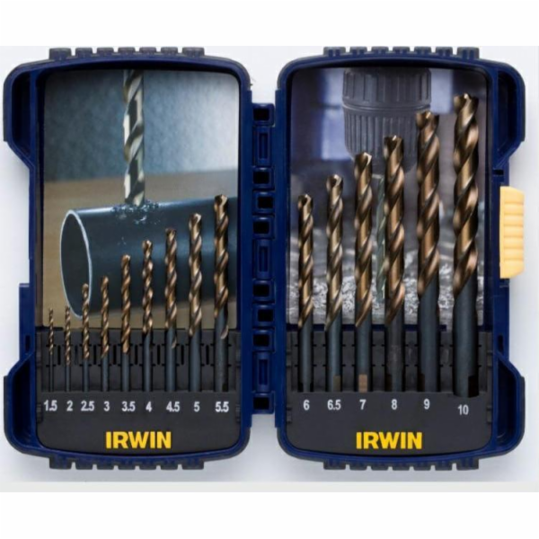 Vrták Irwin SET 15 ks. 1,5 mm, 2 mm, 2,5 mm, 3 mm, 4 mm, ...