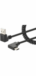 Manhattan USB-A – USB-C USB kabel černý (356220)