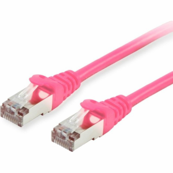 Equip  Patchkabel Cat6 S/FTP 2xRJ45 30,00m růžová
