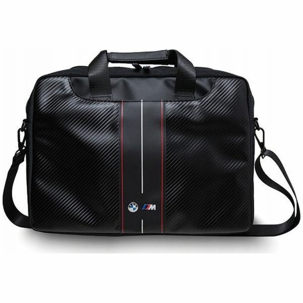 BMW taška BMW Carbon Red Stripes - Taška na notebook 16 (...