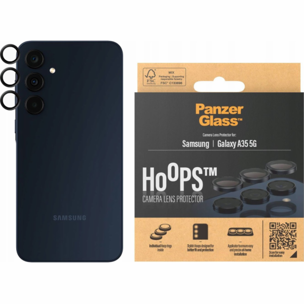 PanzerGlass  Hoops Camera Sam A35 5G A356 černá/černá 122...