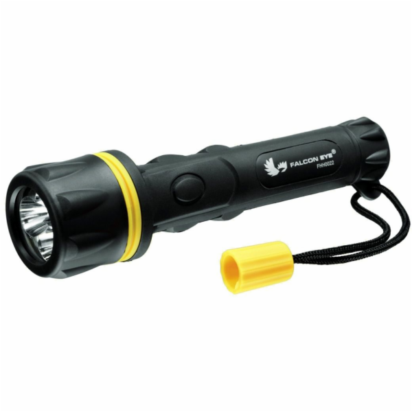 Gumová svítilna Falcon Eye, baterie, ruční LED (FHH0021)