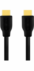 LOGILINK CH0100 HDMI 2.0 cable A/M to A/M 4K/60 Hz CCS black 1m