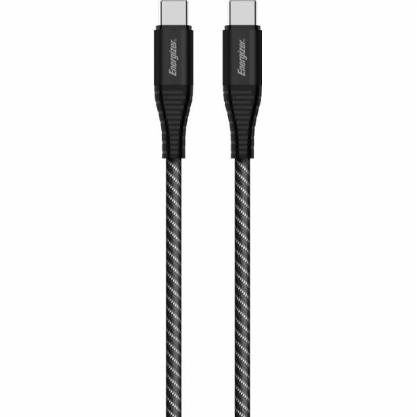 Energizer USB-C – USB-C USB kabel 2 m černý (C541CKBK)