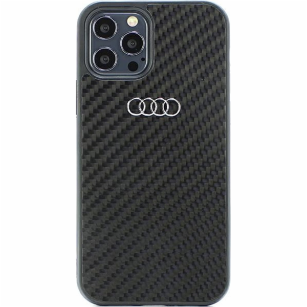 Audi Carbon Fiber iPhone 12/12 Pro 6.1 černý/černý pevný ...