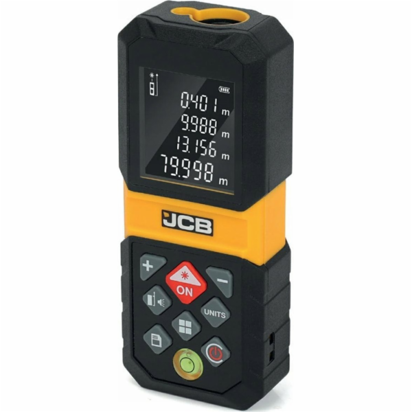 JCB laserový dálkoměr JCB LASEROVÝ MĚŘIČ DOSAHU 80m NABÍJ...
