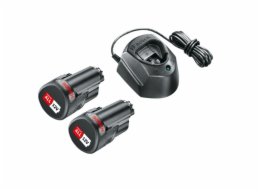 Startovací sada Bosch 12V (2x 1,5Ah + GAL 1210 CV), nabíječka
