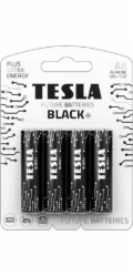 Tesla AA BLACK+ alkalická, 4 ks
