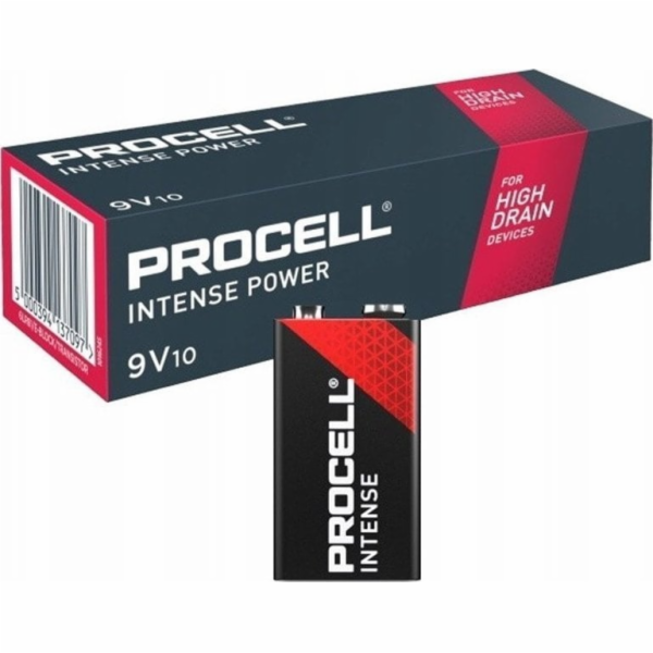 Procell Alkaline Intense Power 9V, Batterie