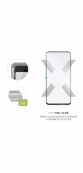 Ochranné tvrzené sklo FIXED Full-Cover pro Honor 20/20 Pro/Huawei nova 5T, lepení přes celý displej, černé