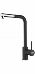 Kuchyňská baterie Franke Sirius L, černá/chrom