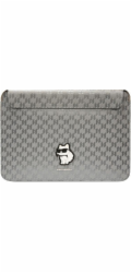 Karl Lagerfeld Saffiano Monogram Choupette Computer Sleeve 14" Silver Stylové pouzdro určené pro notebook/tablet. Precizní provedení a stylový vzhled jsou přednostmi výrobků Karl Lagerfeld. Značkové 