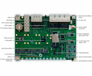 Turris Omnia NO Wi-Fi, RTROM02-FCCNW, silver