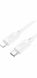Data kabel HOCO X88 Gratifed, USB-C/Lightning (PD), PD20W, 1m, bílá