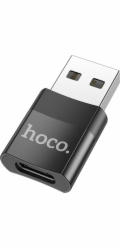 Adapter OTG HOCO UA17 z USB-C na USB konektor, černá