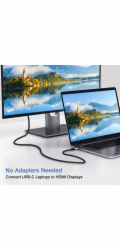 PremiumCord&nbsp;Adaptér&nbsp;USB-C&nbsp;na&nbsp;HDMI&nbsp;rozlišení&nbsp;obrazu&nbsp;8K@60Hz,4K@144Hz&nbsp;Aluminium