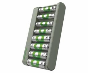 Nabíječka baterií GP Eco E821 + 4× AA 2100 + 4× AAA 850