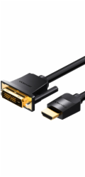 Kabel HDMI do DVI (24+1) Vention ABFBH 2m, 4K 60Hz/ 1080P 60Hz (Czarny)