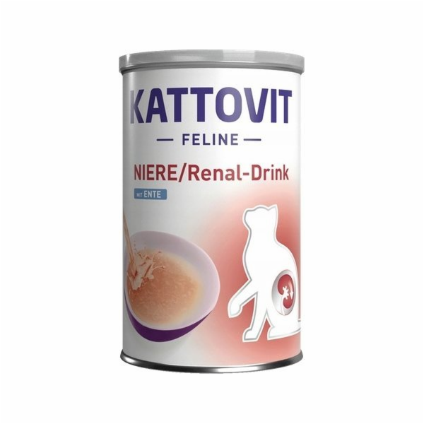 KATTOVIT Feline Niere Renal drink Duck - pamlsek pro kočk...