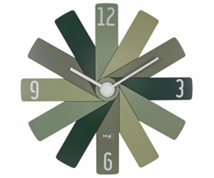 TFA Clock in the box  grün Wanduhr