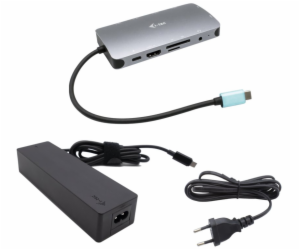 i-tec USB-C Metal Nano Dock HDMI/VGA with LAN + Power Del...