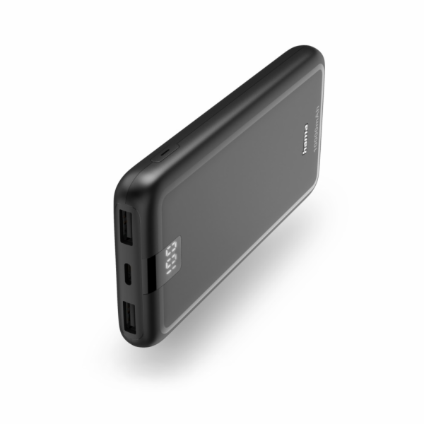 Hama Performance 10, powerbanka 10000 mAh, 3 A, výstup: 1...