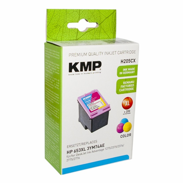 KMP H205CX (HP 653XL Colour)