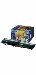 HP - Samsung toner CMYK sada CLT-P406C pro CLP-360/365/CLX-3300/3305/C410/C460 - 1500/1000 str.