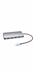 Dokovací stanice i-Tec USB-C Metal Nano 3x Display Docking Station, Power Delivery 100 W C31NANODOCKPROPD