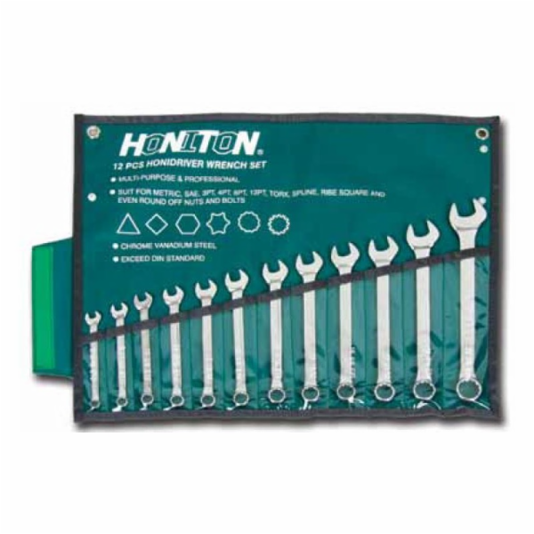 Honiton Sada očkoplochých klíčů 8-22mm 12 ks. (H0112)