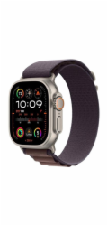 Apple Watch Ultra 2/49mm/Titan/Sport Band/Indigo Alpine/Small