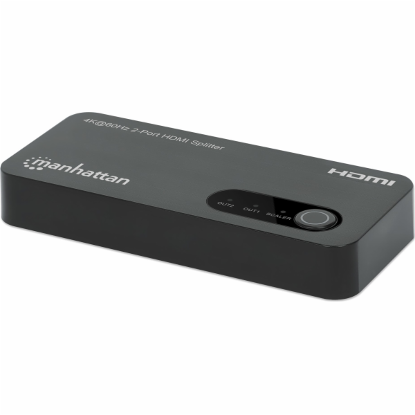 Manhattan  4K@60Hz 2portový HDMI rozbočovač s downscaling...