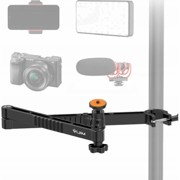 Ulanzi držák stativu otočné rameno pro lampy fotoaparátu ...