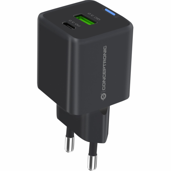 Conceptronická nabíječka CONCEPTRONIC Ladegerät 2Port 33W...
