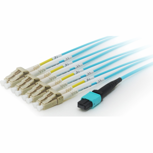Equip  MTP/LC Patch Cord Fiber Patch Cord OM4 M/M 15,00 m...