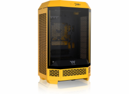 Thermaltake The Tower 300 Bumblebee, tvrzené sklo