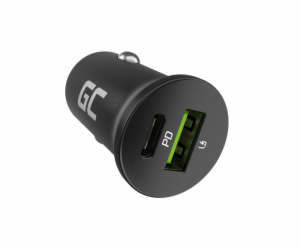 Green Cell GC PowerRide Nano38 38W 6A 1x USB-C 1x USB-A n...