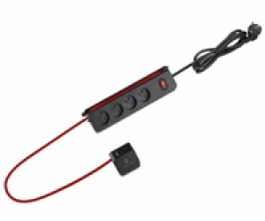 Viking síťová prodlužovací zásuvka R43S, 4x AC 230V, 1x U...